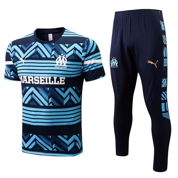 Maglia Marsiglia Set Completo 22/23 Blu